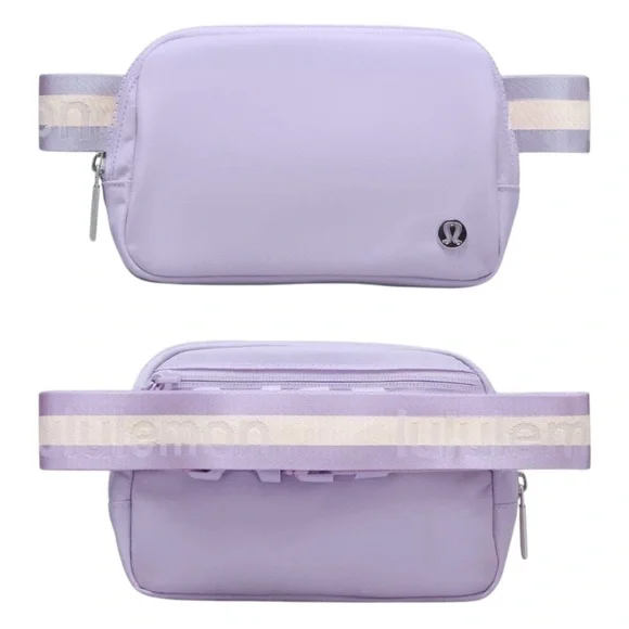 NWT Lululemon Everywhere Crossbody Belt Bag 1L Wordmark - Lilac Lavender - Picture 1 of 5